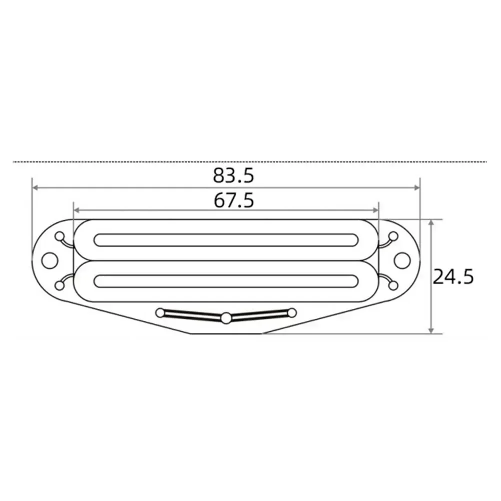 

Double Coil Humbucker Pickup Sensitive Pickup For ST Electric Guitar Replacement Musical Instruments Parts Guitars Pickups