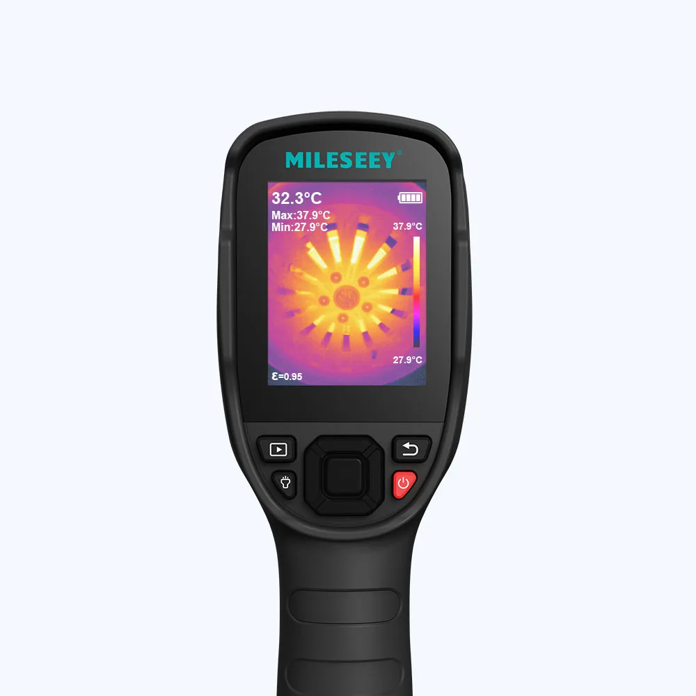 

Mileseey Thermal Imager Camera TR256B IR 256*192 Resolution Visual Light 25HZ 13 Languages Thermal Camera