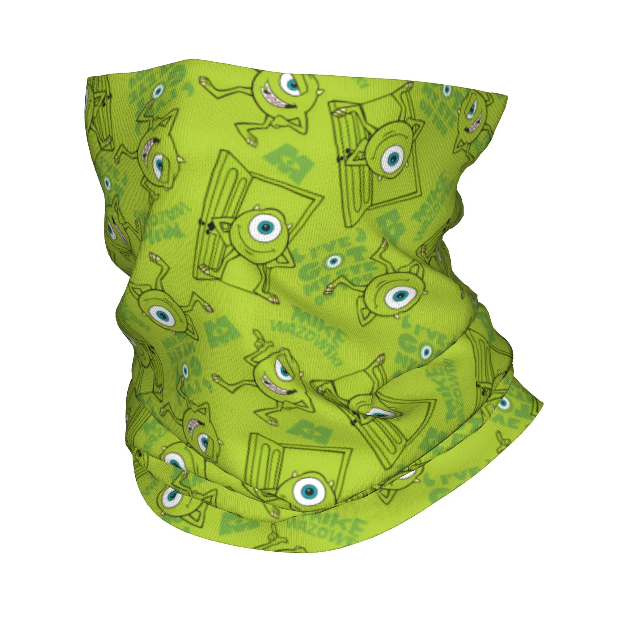 

Зимний ветрозащитный шарф-бандана для мужчин с принтом «Монстры: Университет», для катания на лыжах, аниме-гайтер, повязка на голову