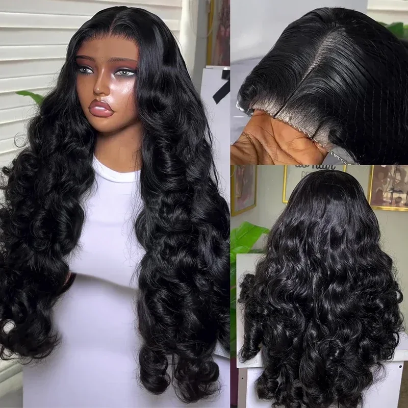 

250% Высокая плотность 30 дюймов Hd Парик шнурка 13x6 Человеческие волосы Объемная волна Кружевной фронтальный парик 13x4 Wear and Go Бесклеевые человеческие волосы для женщин