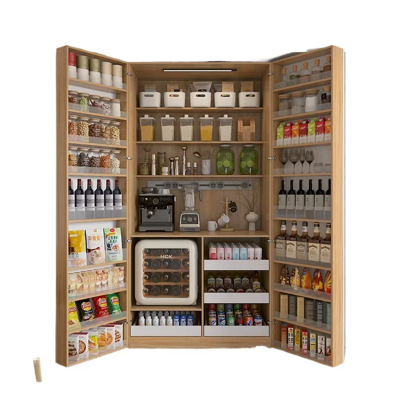 

Snack storage cabinet Wine cabinet Small standing cabinet Dining side Integrated tea Living room locker Locker