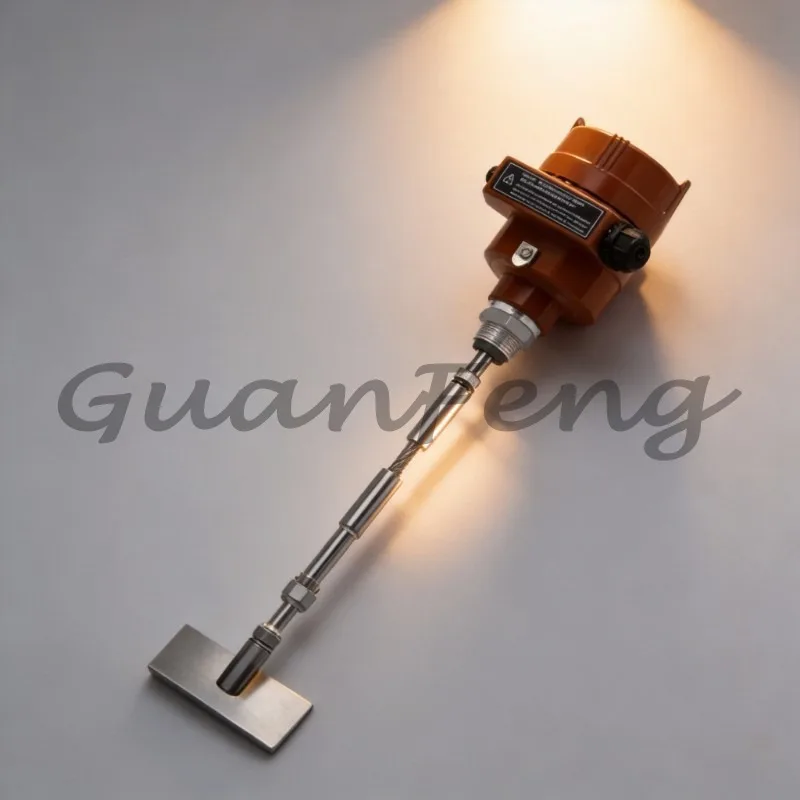 Adjustable Extension Shaft Rotary Paddle Level Switch Solid Silo Tank Hopper Level Detector Sensor