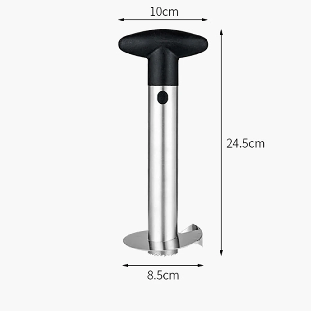 1PCS Spot Stainless Steel Pineapple Peeler Pineapple Corer Slicer Fruit Cutter Easy Slicer Peeler Kitchen Gadget Delivery Fast image 6
