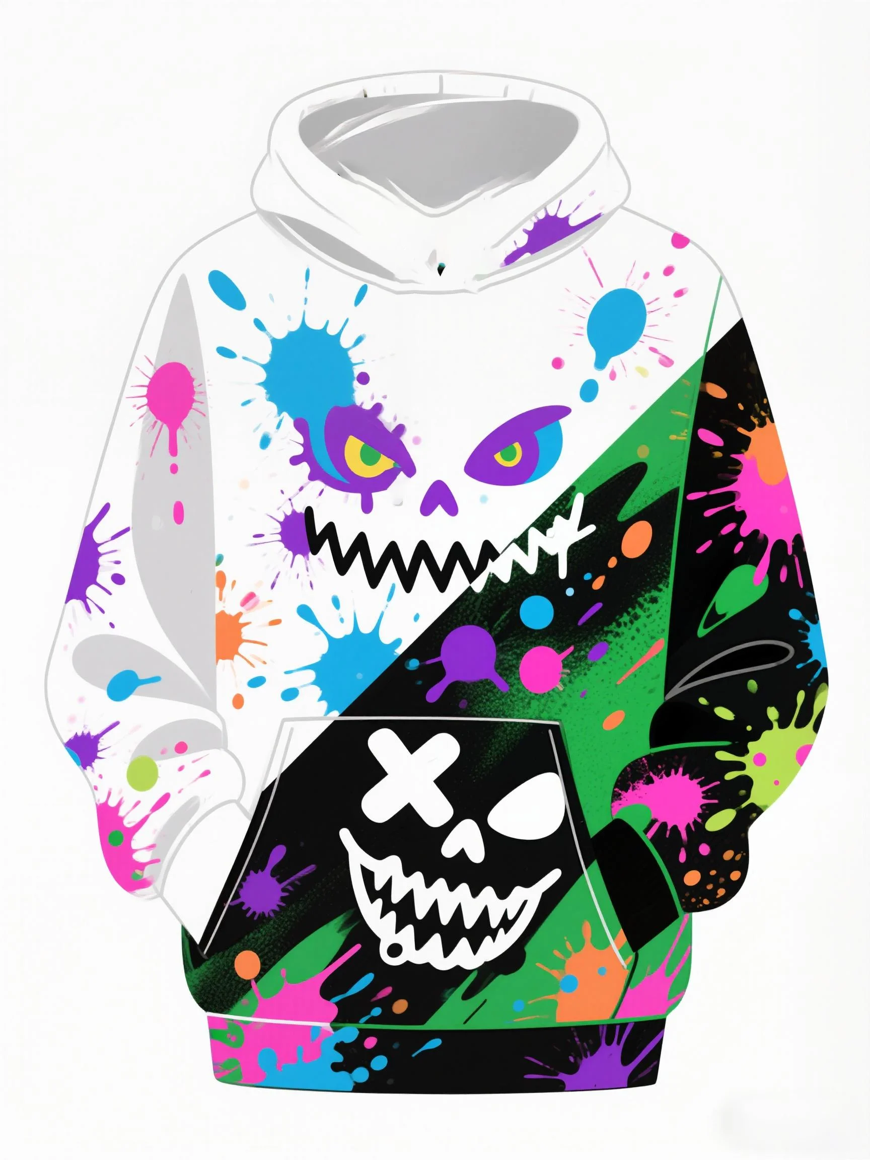 

Men's Creative Smiling Face Pattern Printed Hoodie Men's Hoodie Men Hoodie With Pocket Streetwear Women Hoodie Kid Hoodie