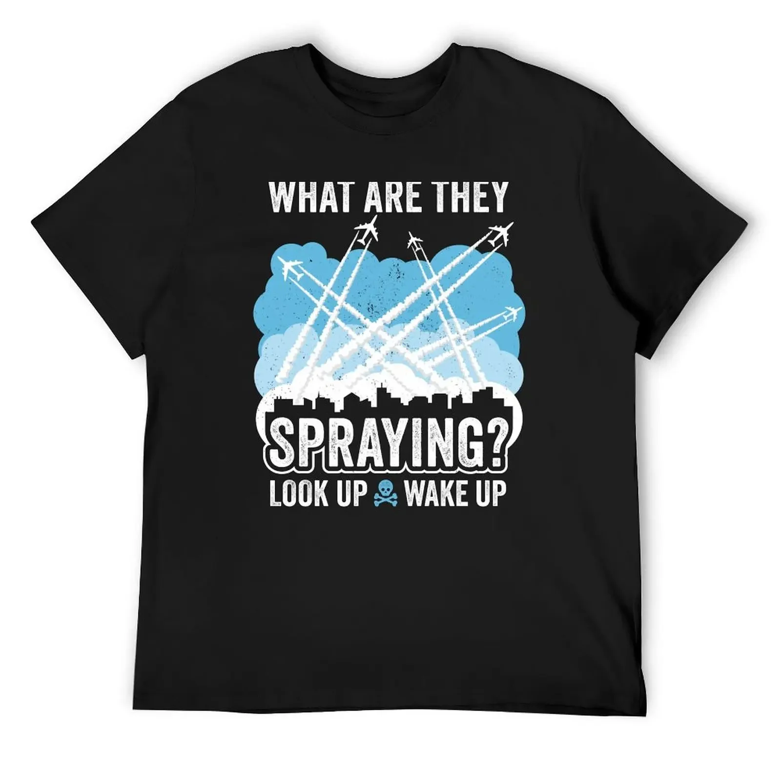 What Are They Spraying? ? Chemtrails T-Shirt boys animal print for a boy mens t shirt graphic