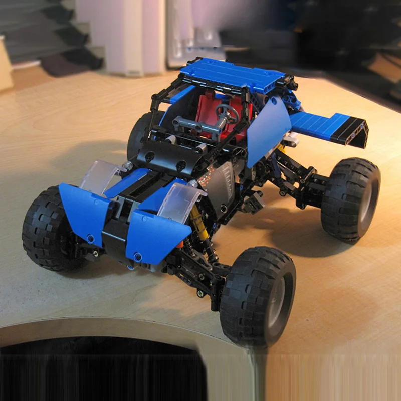 Speed Racing Car Model MOC Building Bricks 4x4 Rally Off-Road Racing Modular Technology Children Holiday Gifts Assemble Toy Suit