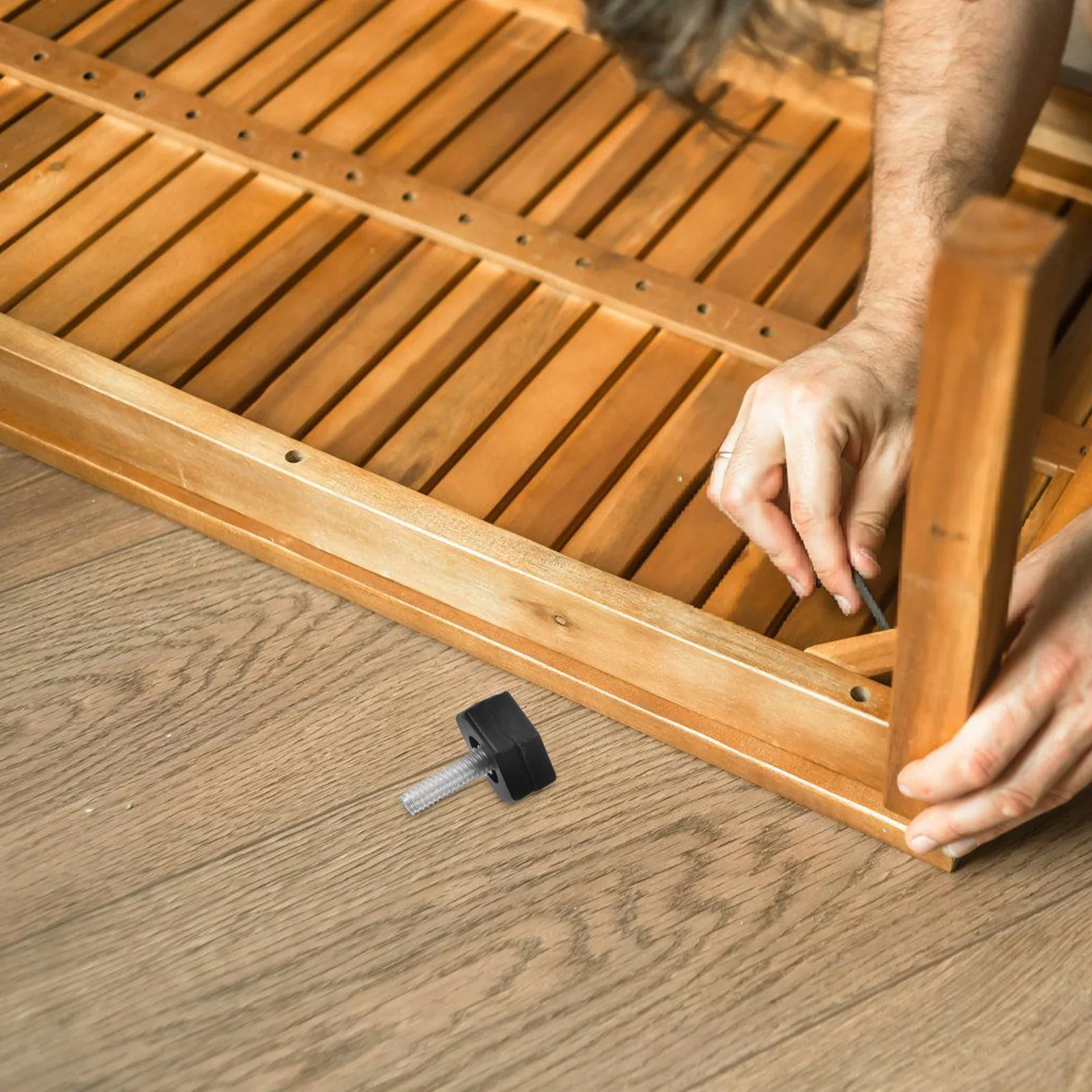 

12Pcs Adjustable Furniture Leveling Feet Heavy Duty Screw in Table Chair Cabinet Leg Levelers Anti-Skid Stabilizers