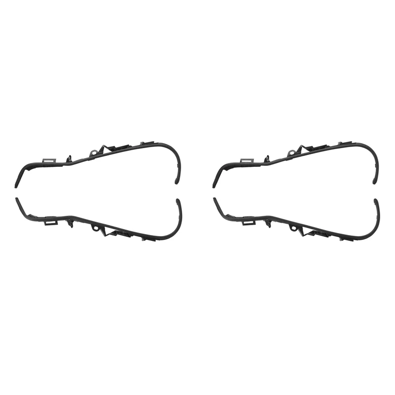 

4X Motorcycle Front Fairing Pedal Edge Strip Decoration For TMAX530 2012 2013 2014 2015 2016