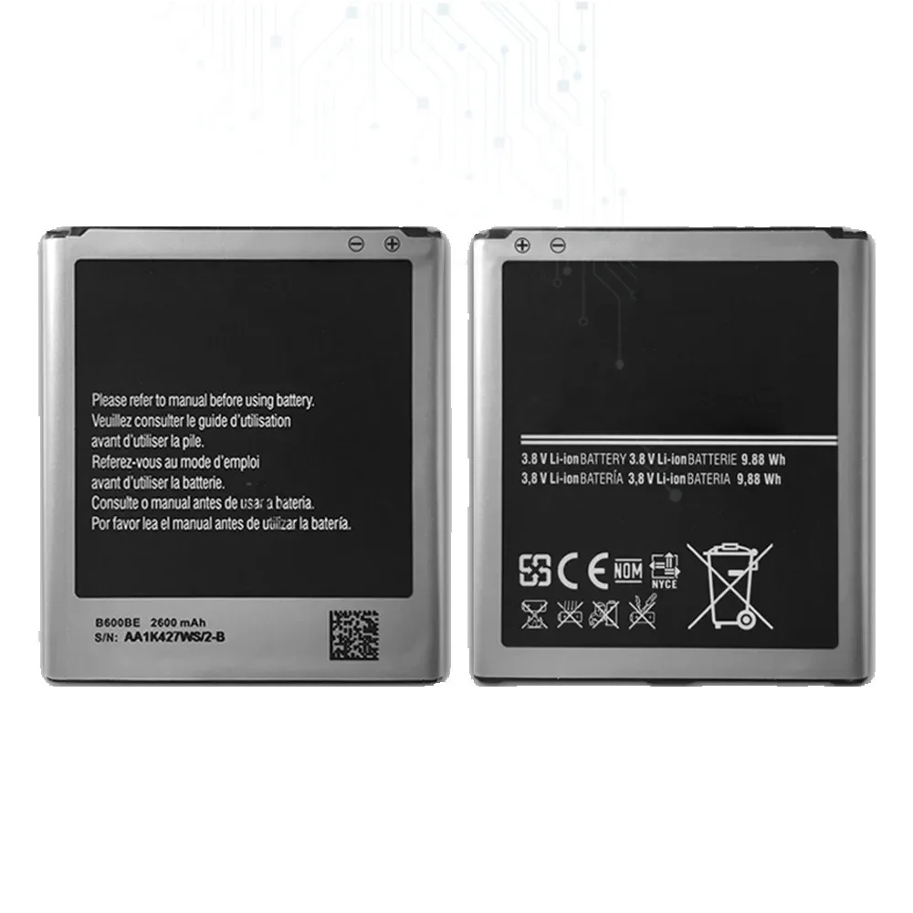 Battery For Samsung Galaxy S3 S4 mini S5 S6 S7 Edge S8 S9 S10 S10E S20 Plus SM G900 G900I G900F G900H G930F G950 EB-BG900BBE