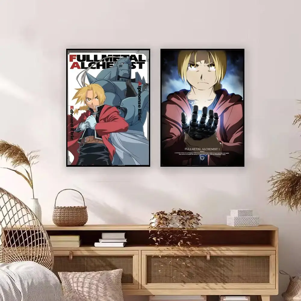 Movie F-Fullmetal Alchemist Poster Graffiti Art Posters, Chic Wall Decor for Home, Studio, Office & Coffee Shop