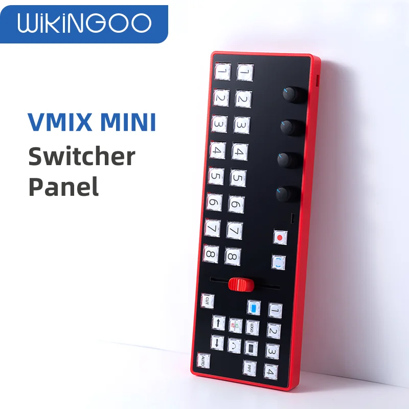 Vmix Switcher Control Panel for New Media Live Broadcast MIDI2.0 Software Keyboard CustomizatioType-c Recording Switchboard