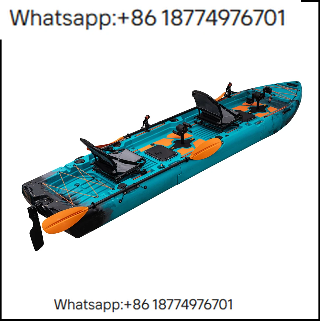 

Outdoors 2025 2-3 Piece Plastic Detachable Modular Oars Paddle Chair Foot Pedal Boat Canoe Ka Fishing Gear Surfing