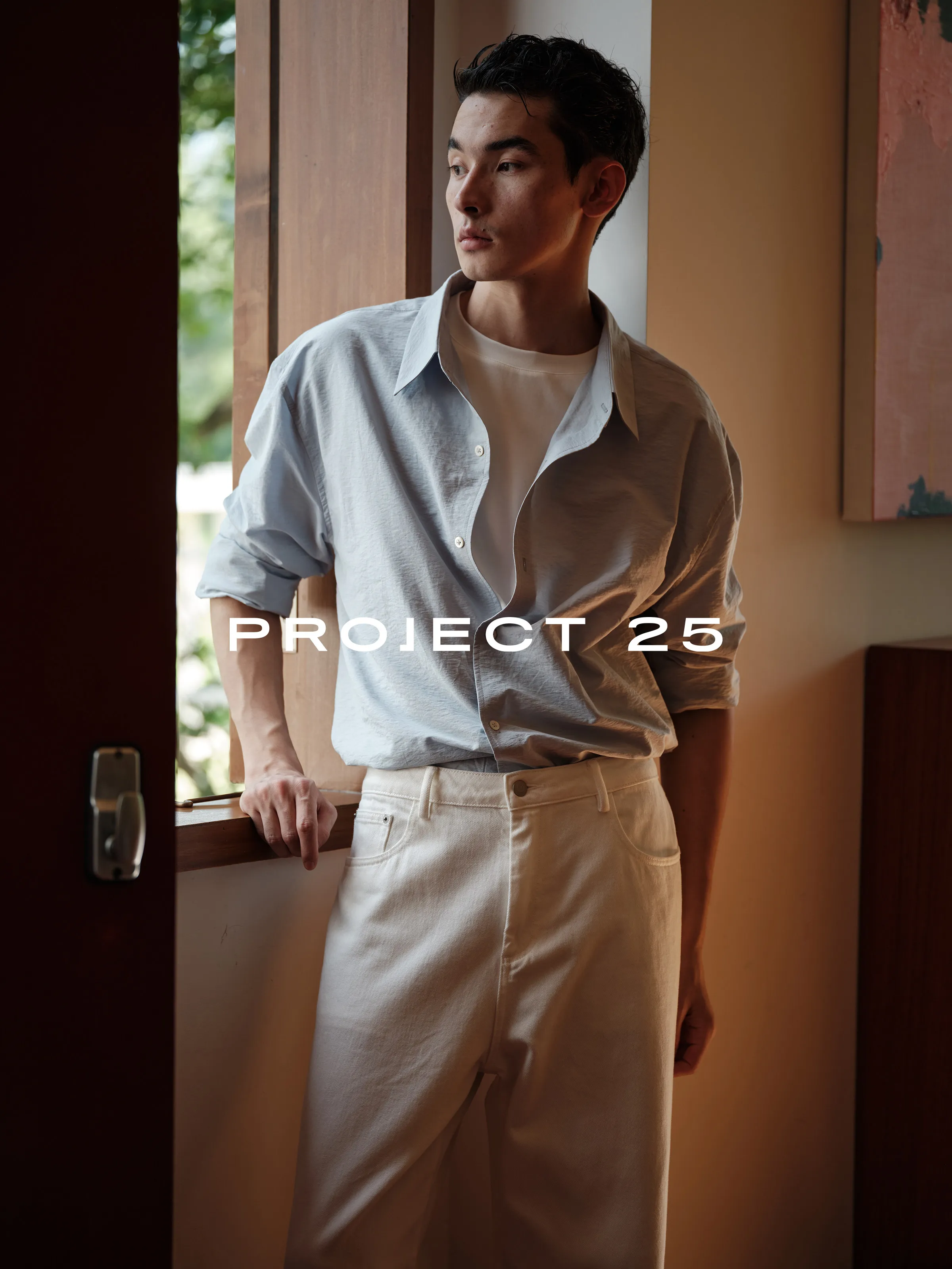 PROJECT 25 Men's Imported Pima Cotton Shirt 