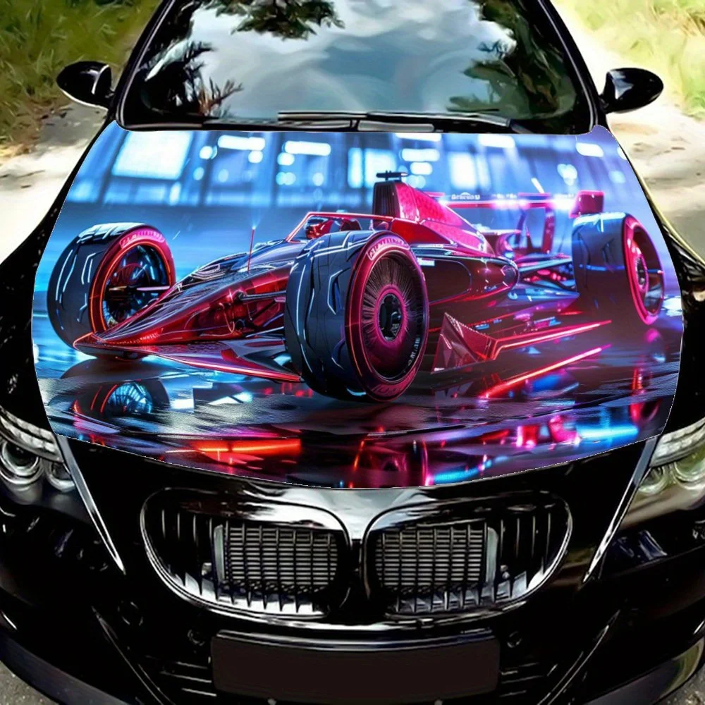 

Science Fiction Cool Cars Design Car Hood Wrap Color Vinyl Sticker Truck Graphic Bonnet Auto Accessories Decoration Decal Gift