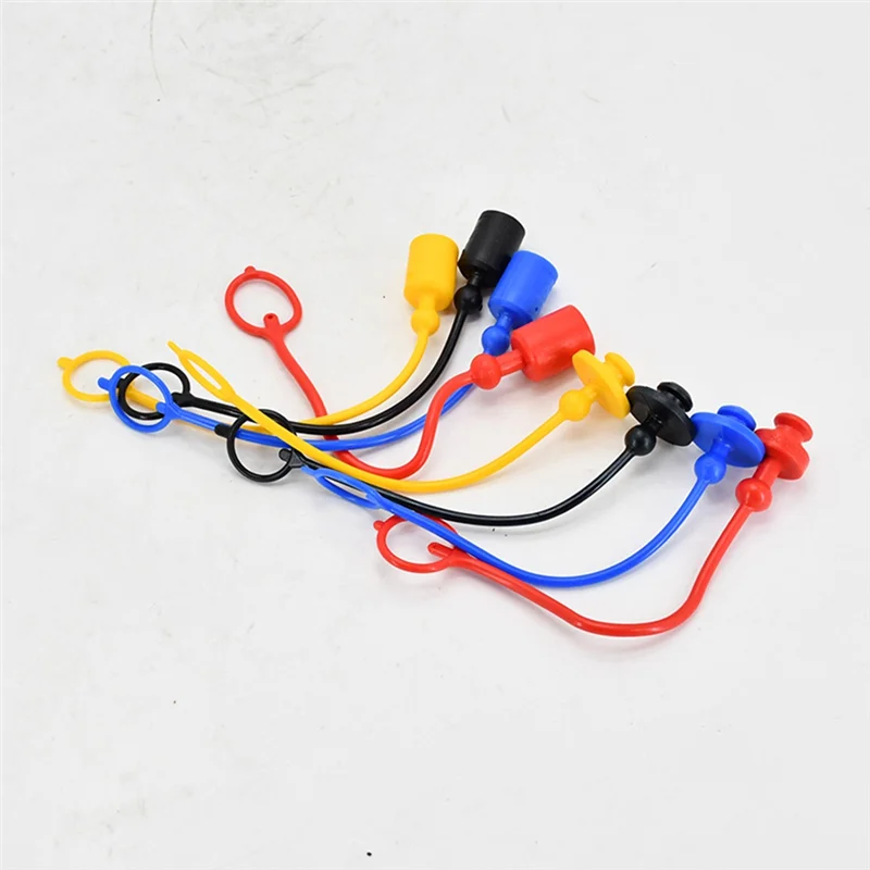 

BHBD-4 Sets Hydraulic Quick Coupler Male Dust Cap And Female Plug Cover, Rubber Dust Caps/Plugs