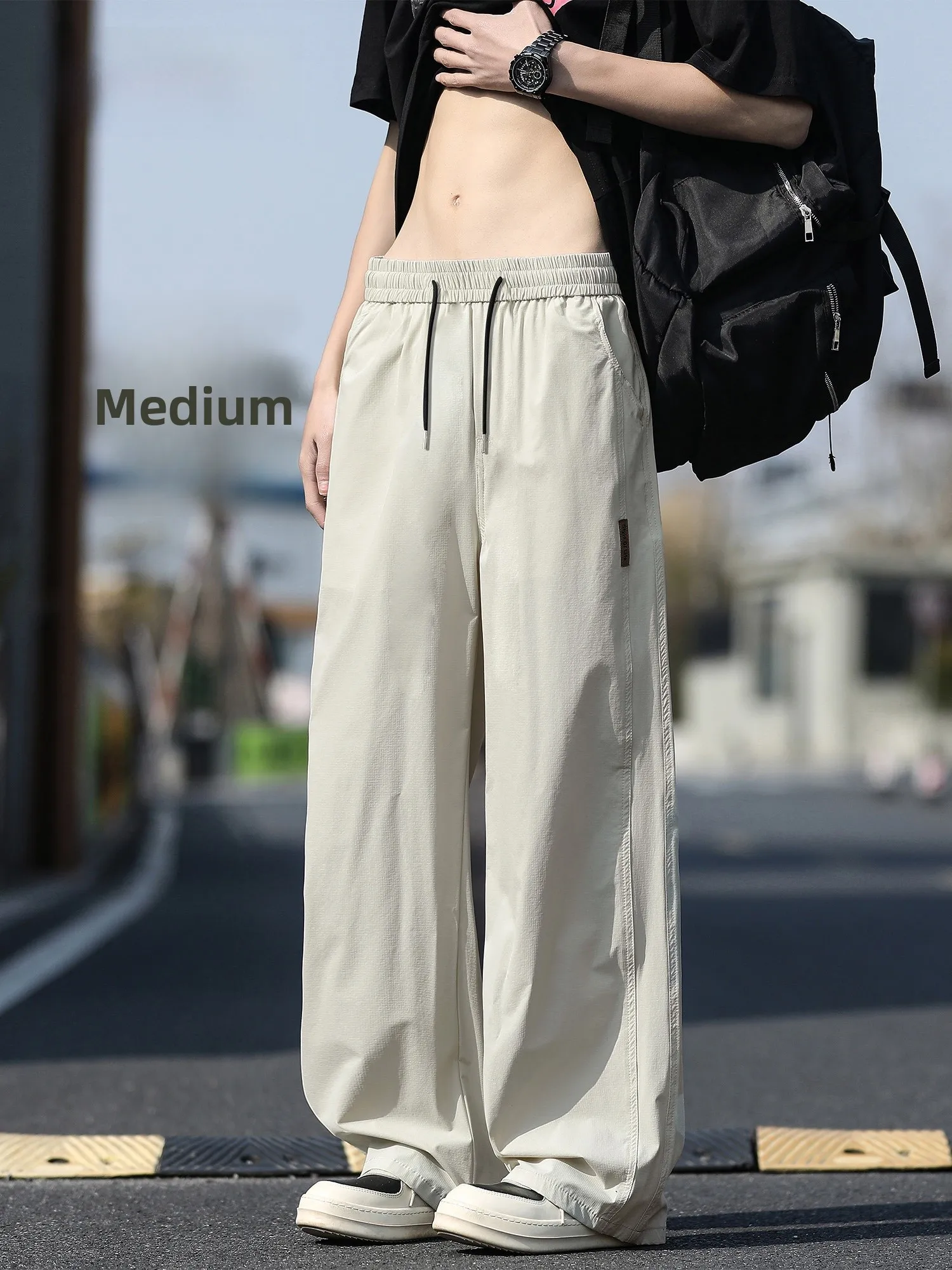 

Faro American Sle прямые повседневные брюки мужские осенние свободные рабочие брюки большого размера широкие длинные брюки молодежные Vitali