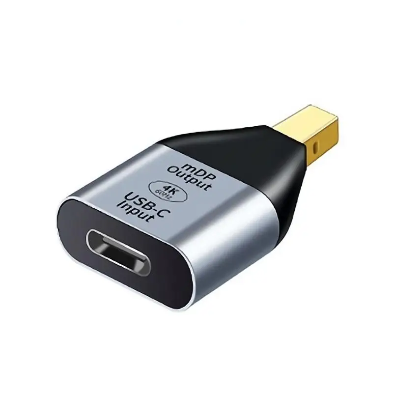 Mini Displayport Adapter USB-C Type C Female Source to Mini Displayport DP Sink HDTV 4K 60hz 1080p for Tablet Phone Laptop