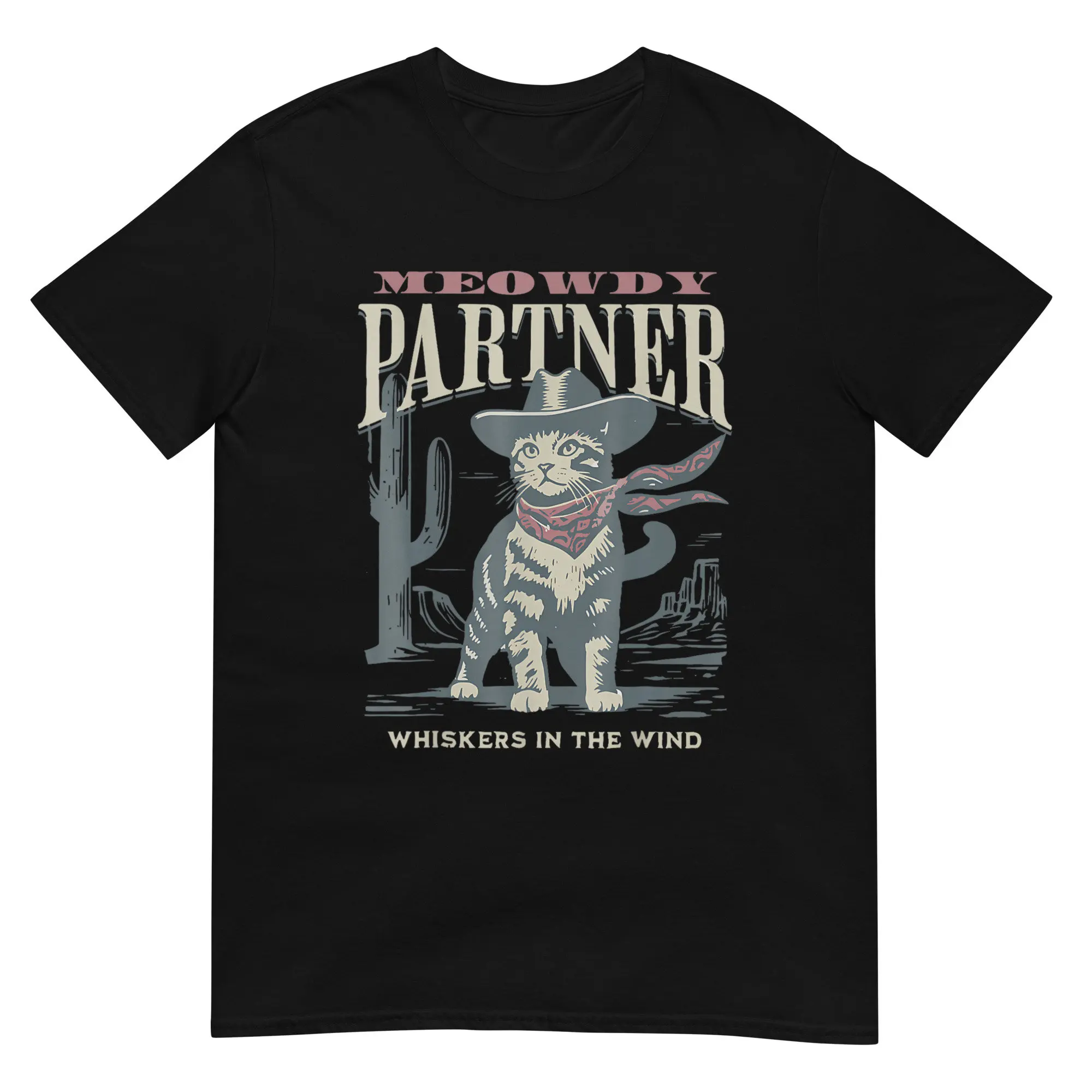 Meowdy Partner Cowboy Cat T Shirt