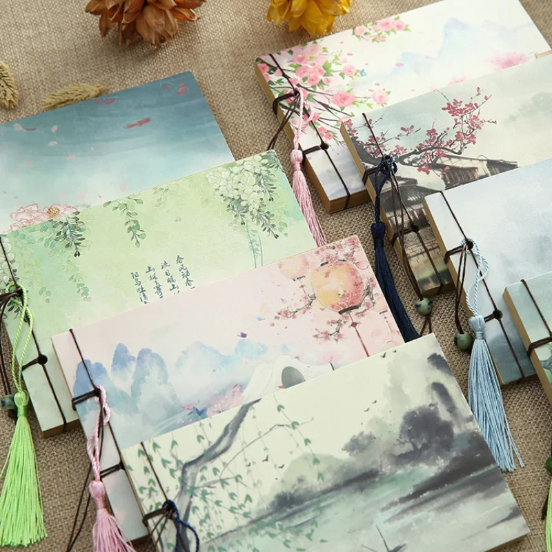 

Классический блокнот в китайском ретро-стиле, блокнот для зарисовок, журнал, еженедельный планер, офисные и школьные принадлежности