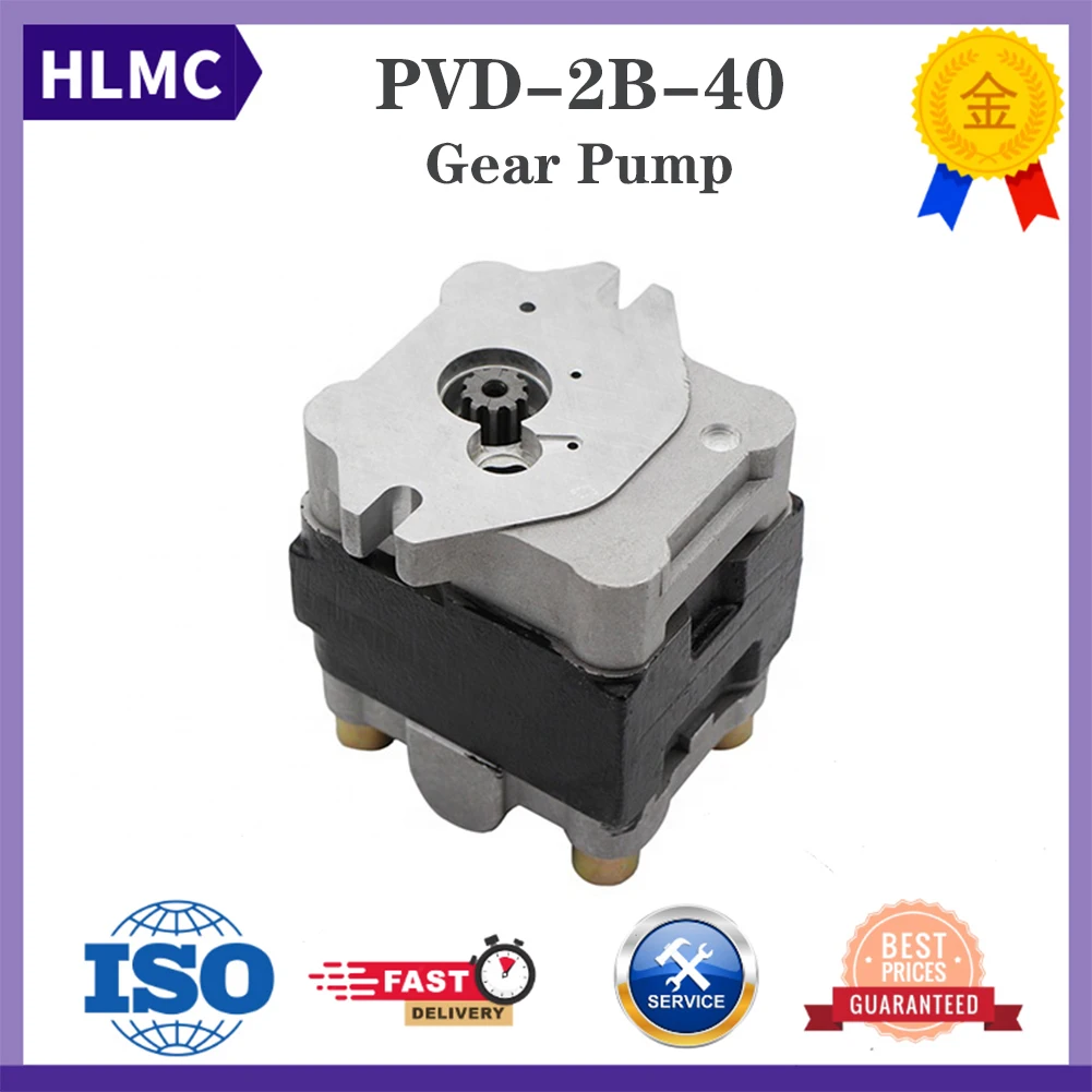 

Excavator Spare Part VIO35 VIO40 VIO45 VIO50 VIO55 VIO75 Small Gear Pump PVD-2B-40 Hydraulic Pilot Pump 17245973512 172459-73511