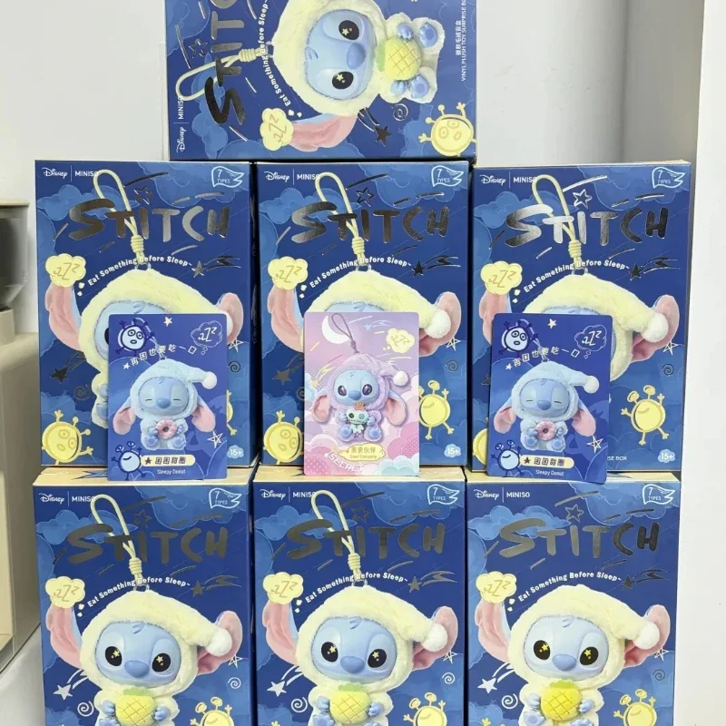 Nuovo punto mangia qualcosa prima del sonno serie scatola cieca bambole di peluche ciondolo bambola carina ornamento scatola misteriosa giocattoli a sorpresa regali