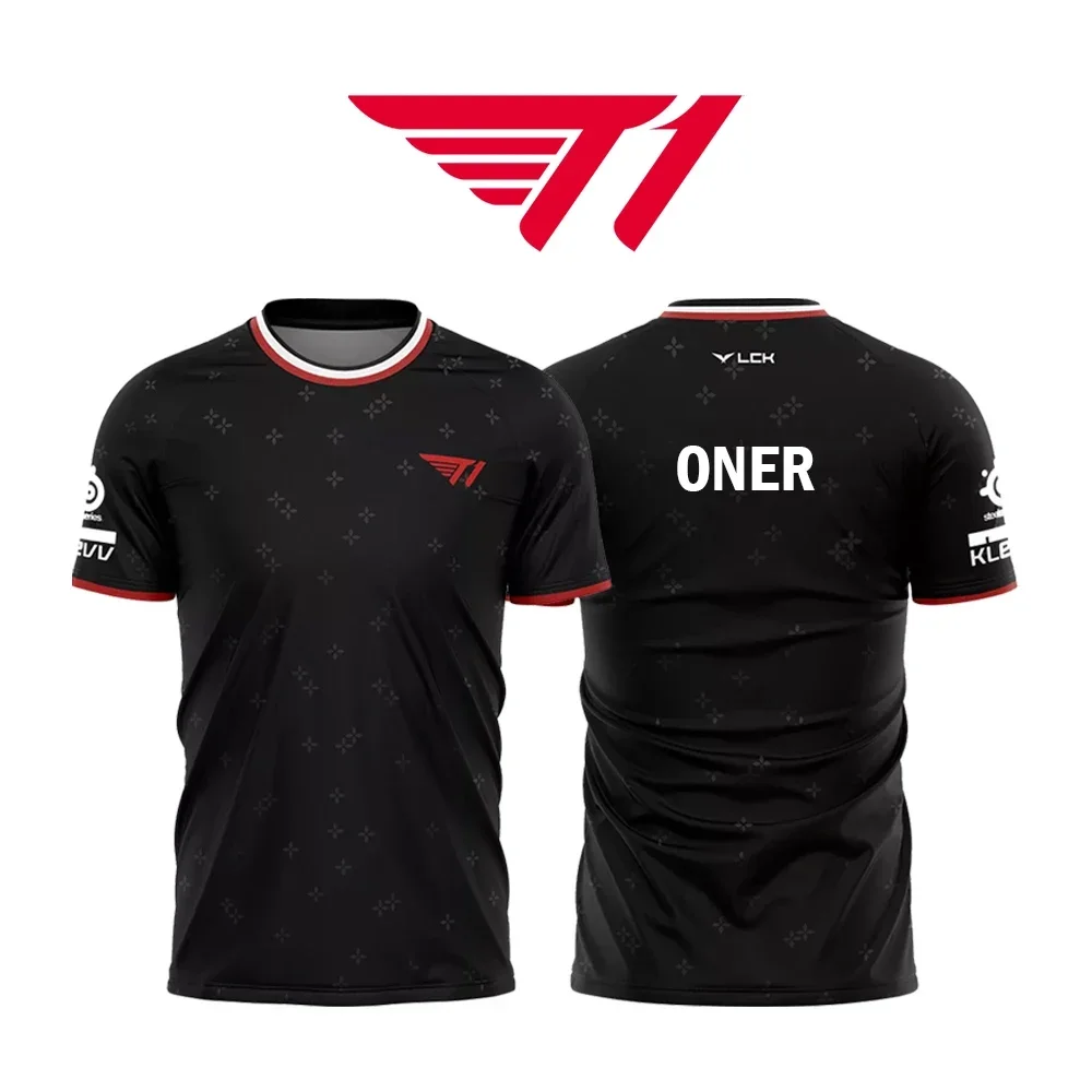 T1 Esports Club 2025 jugador legendario Liga de allenamiento الزي الرسمي camisa SKT T1 Faker Fan deportes camiseta Top regalo