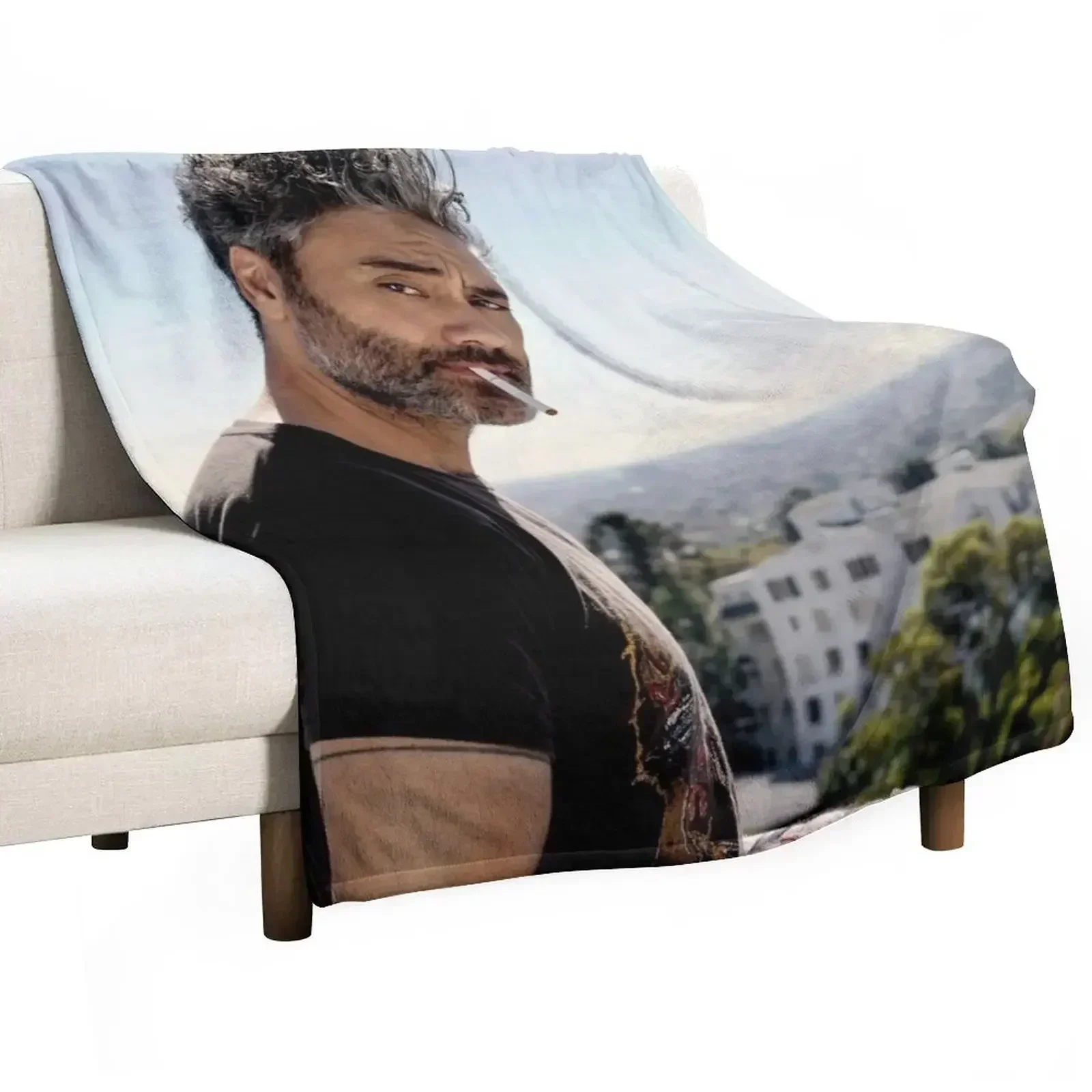 

Taika Waititi Throw Blanket Machine Washable Soft Warm Blanket