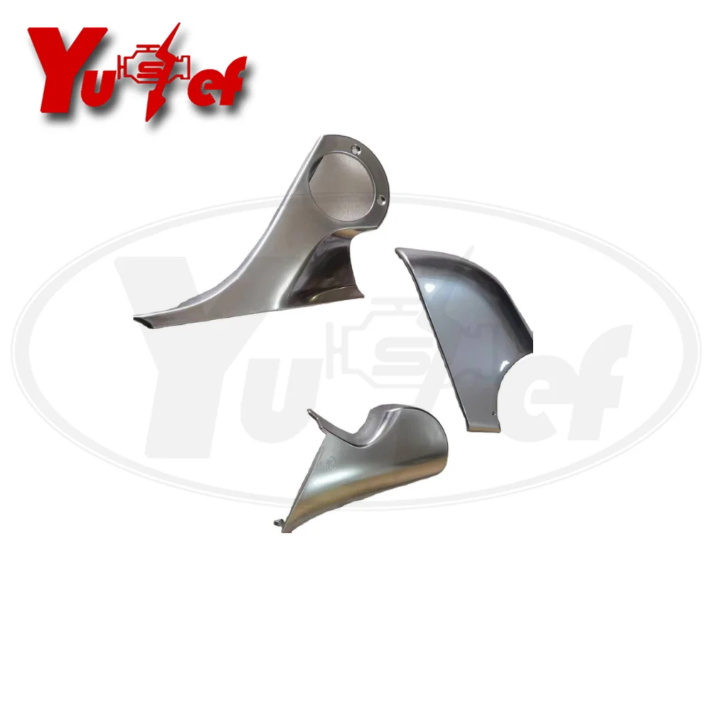 2021.1001 2021.1002 Plating Plate Rearview Mirror Shell Set for Tesla Model 3 2021.1003 2021.1004