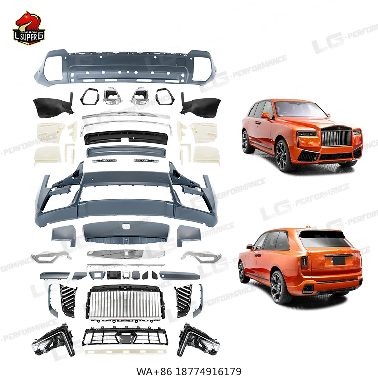 

LEGAI, новый дизайн, материал PP, старый Facalift 2025, сменный комплект для модели бампера Cullinan 2018-2024, идеальная установка для автомобилей