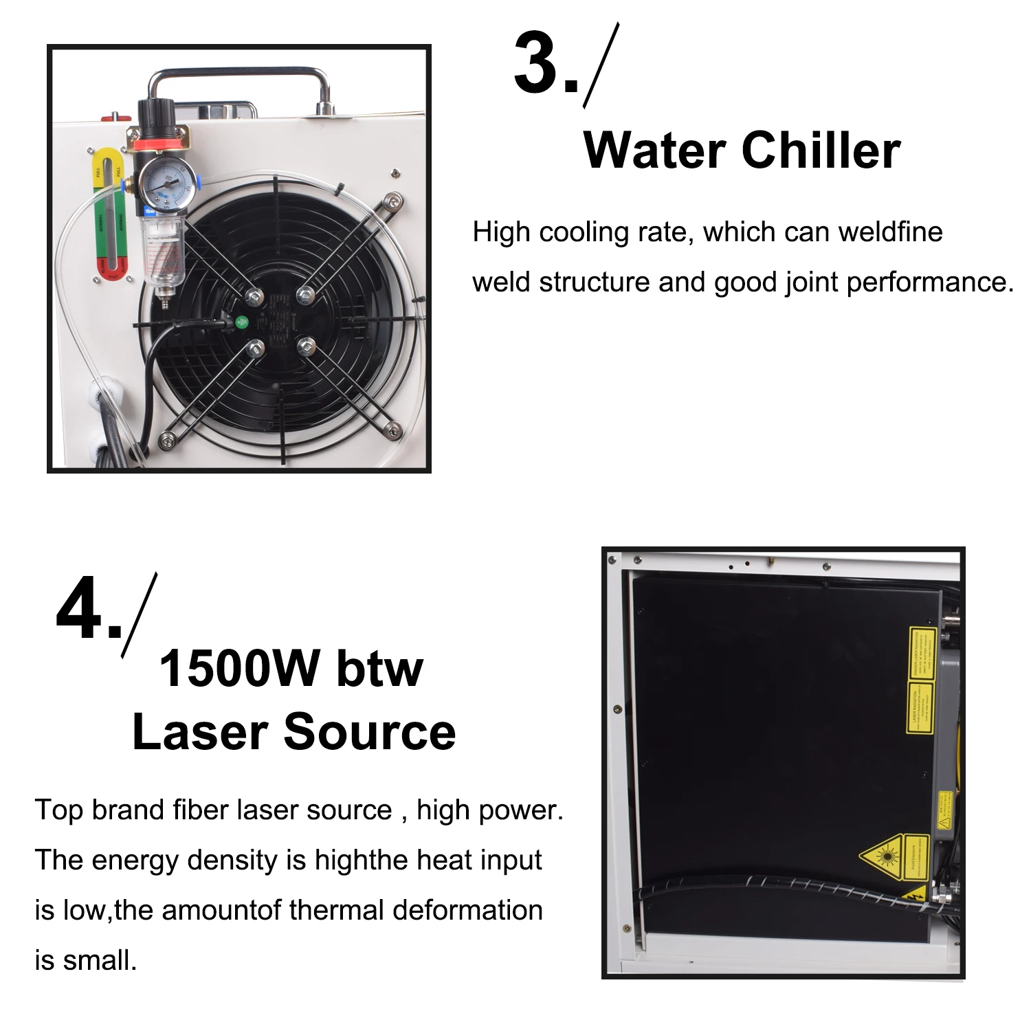 1500W Fiber Laser Welding Handheld 4 in 1 Welding Cleaning Cutting Soldering Machine Portable CNC Welder for Metal