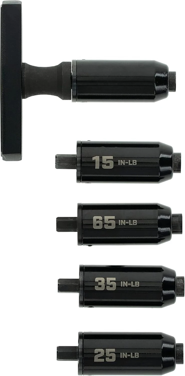 

F.A.T. with 12 Screwdriver Bits, 5 Torque Limiters, and Storage Case for Building and Maintenance