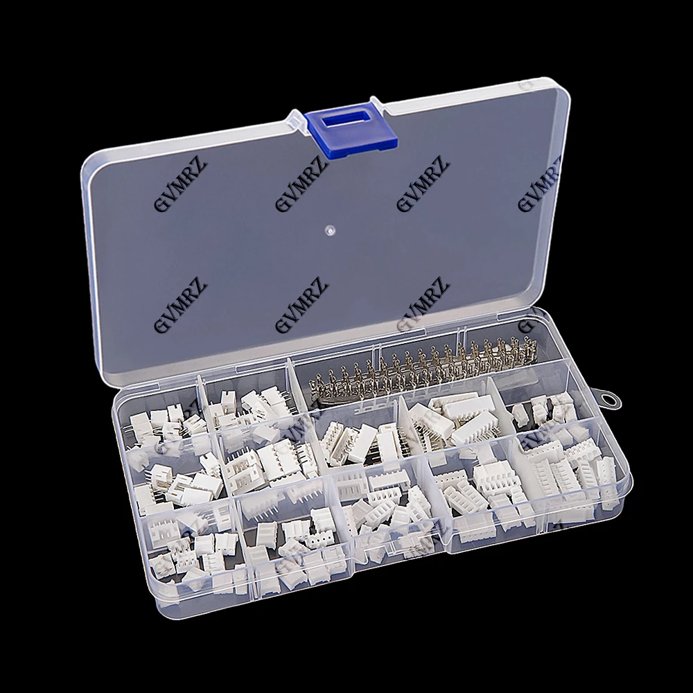 220PCS 2-8P PH2.0 JST Male Female Plug Socket PH 2.0mm Connector Kit Straight Pin Terminals 2P 3P 4P 5P 6P 8P Pitch 2.0mm view 3