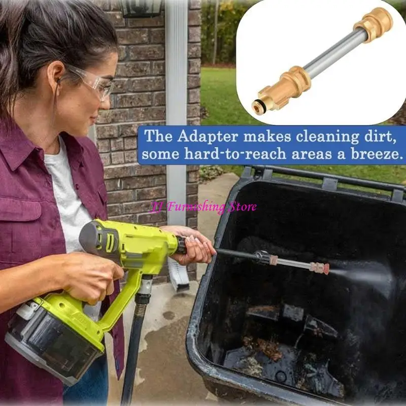 A9LB 2PIECES GARDEN IRRIATIONE FERRAMENTO COM ADAPTADOR PRESSÃO PRESSÃO PRESSÃO RÁPIDO