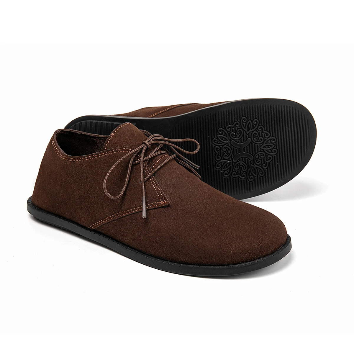 Men's fashion breathable Doudou casual pedal leather shoes new soft and comfortable trend simple driving shoes