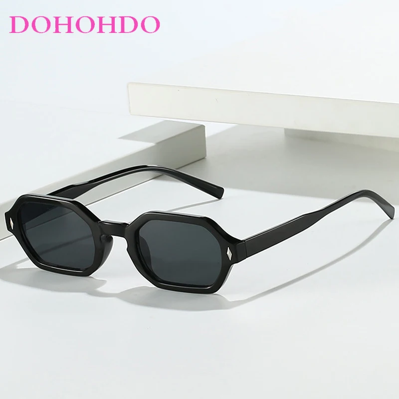 

Retro Classic Small Frame Polygon Rice Nail Women Sunglasses New Luxury Design Men Eyewear Outdoor Driving Sunglass Unisex UV400