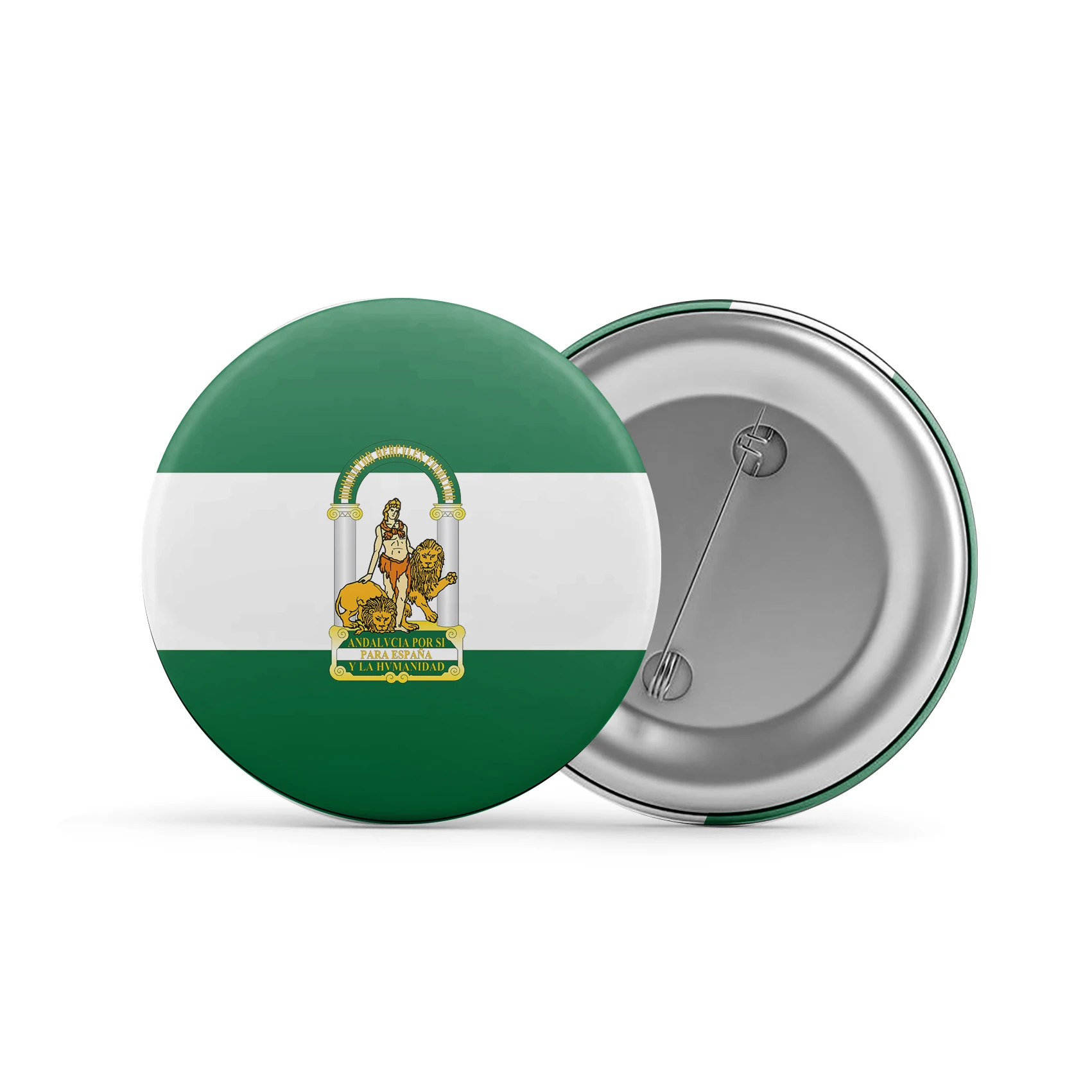 Andalusia Andalucia Spilla Distintivo Icone Di Supporto Perni Metallici Personalizzati Vestiti Zaino Accessori Regali Commemorare Souvenir HZ-165