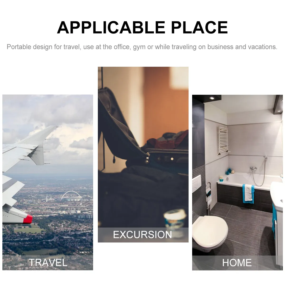 

Набор из 3 дорожных бутылочек по 38 мл: гибкие силиконовые контейнеры, герметичные, портативные, для шампуня, кондиционера, лосьона, с возможностью подвешивания