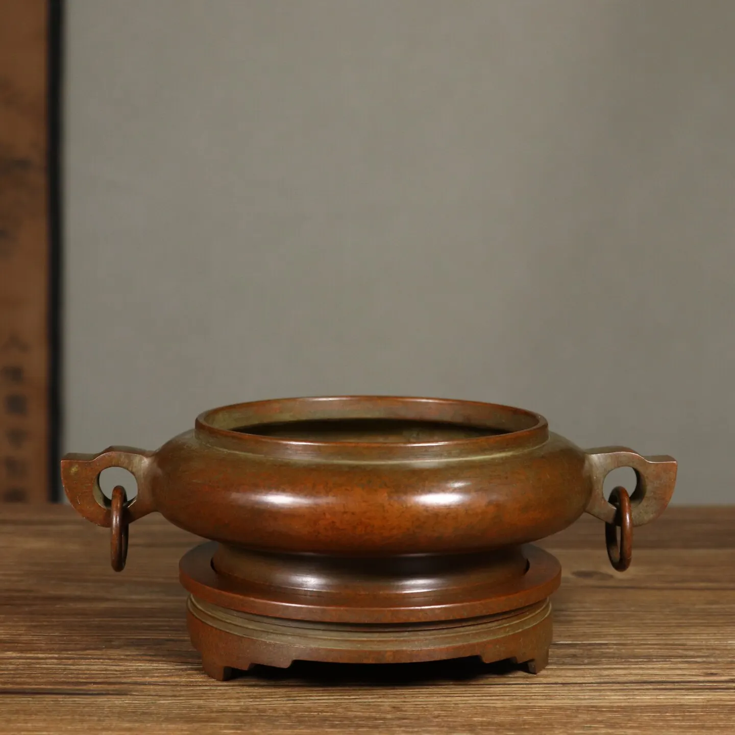 Vintage Copper Gild Incense Burner Set For Home Entrance Study Meditation Decor Collection