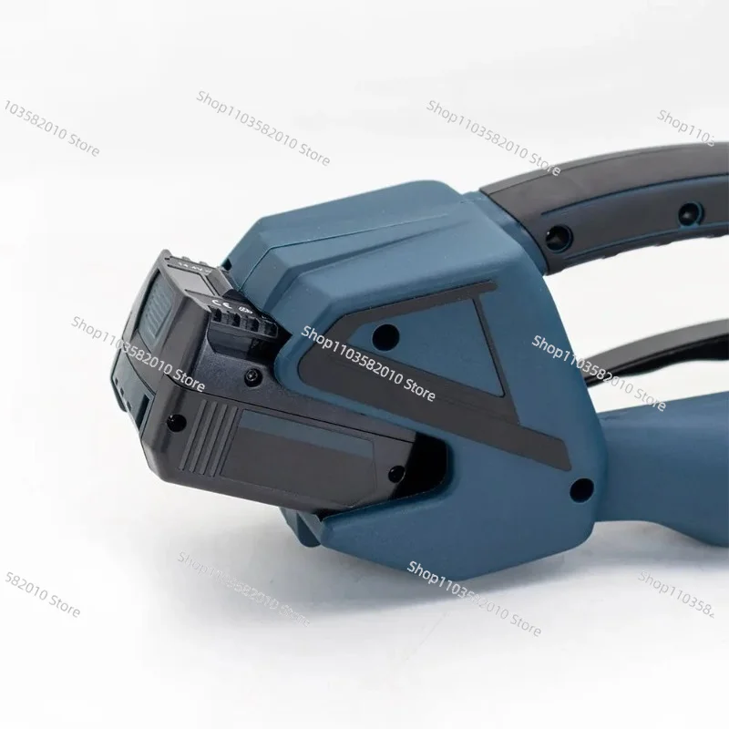 

Portable Handheld Semi-Automatic Strapping Machine, Battery Powered Packager for PP & PET Belts