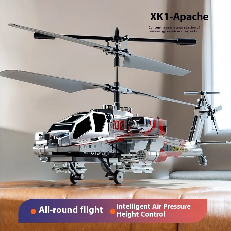 

Новый высококачественный вертолет из сплава Armed Apache 2,4 г с дистанционным управлением для детей и мальчиков, устойчивый к падению самолет, игрушка в подарок