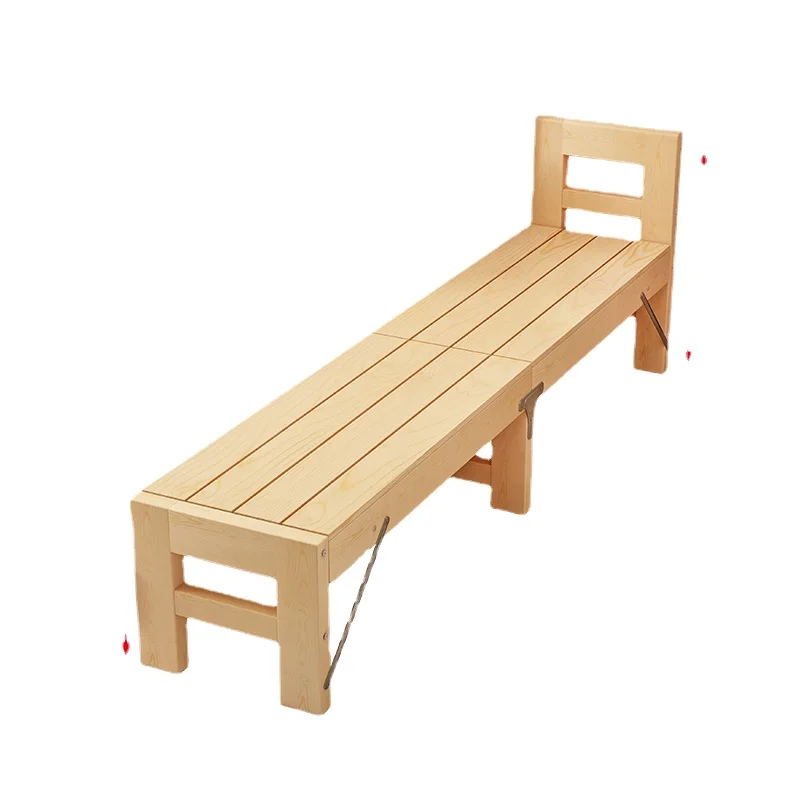 

ZL Seamless Solid Wood Children's Splicing Bedside Bed Board Yanbian Splicing Artifact