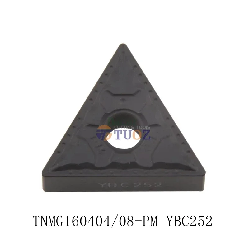 

Original TNMG160404-PM TNMG160408-PM YBC252 TNMG 160404 160408 160412 PM Carbide Tool CNC Lathe Insert External Turning Blade