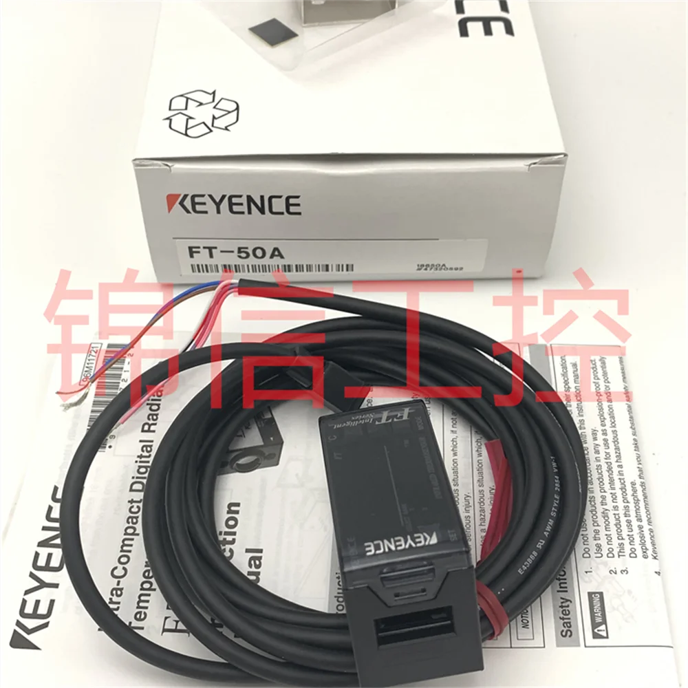 New Original KEYENCE/KEYENCE FT-55A FT-50A Flow Amplifier With Mounting Panel