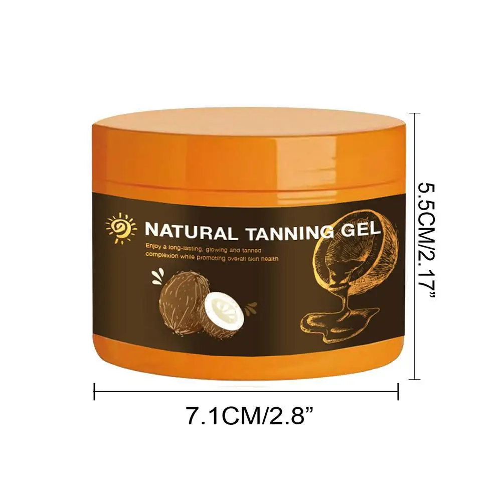 Bruiningsgel Versneller Bronzing Solarium Zonnebanken Zomer Duurzame Body Tanner Hydraterende Reparatie Crème Face Long Zelf