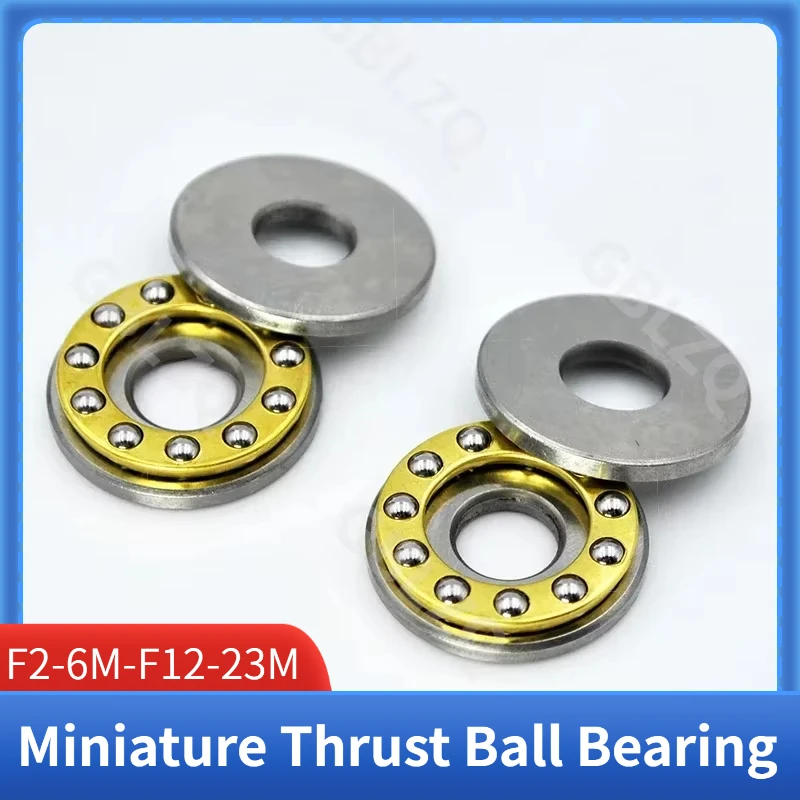 F Series Mini Thrust Ball Bearing F2-6m-F12-23m Axial Bearing For 3d Printer,Axial Load Bearing,Precision Miniature Bearing