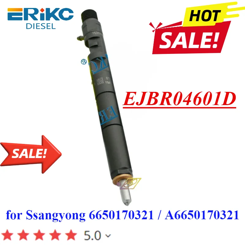 EJBR04601D 6650170321 Diesel Injector For REXTON OEM A6650170321 Automatic Engine Nozzle 4601d for Ssangyong