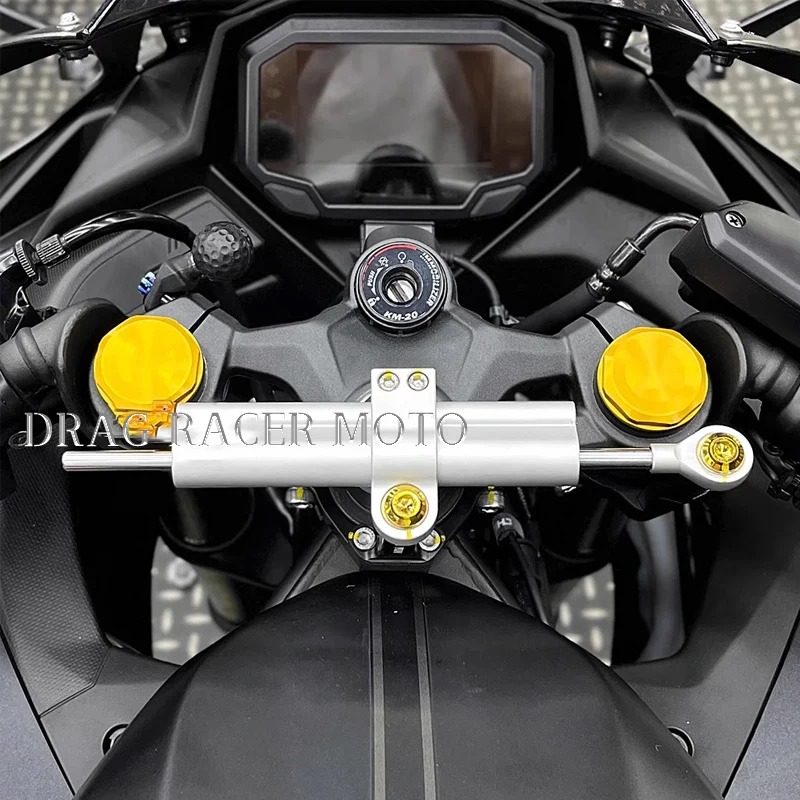 Nuevo soporte estabilizador de amortiguador de dirección de motocicleta para Kawasaki ZX4R ZX 4R ZX-4R ZX4RR ZX 4RR ZX-4RR 2023-accesorios