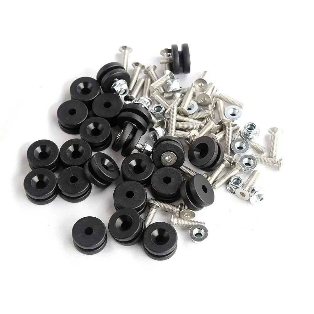 4PCS Mute Plate Base Trunk Bracket Motorcycle Tailbox Buckle Rear Luggage Bushing Motor Accessories Quick Release Spacers