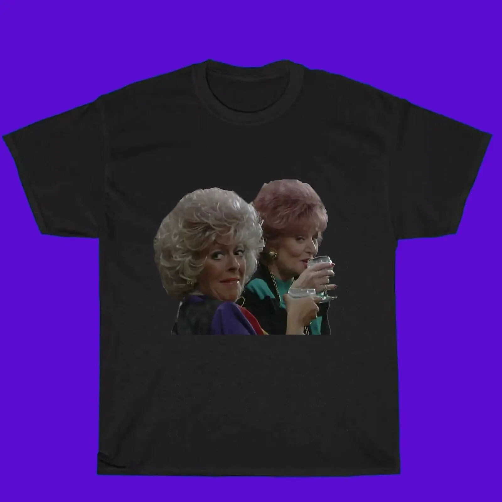 NWT 364929-Corrie's Bet & Rita Side Eye retro art graphic  T-Shirt Size S-5XL