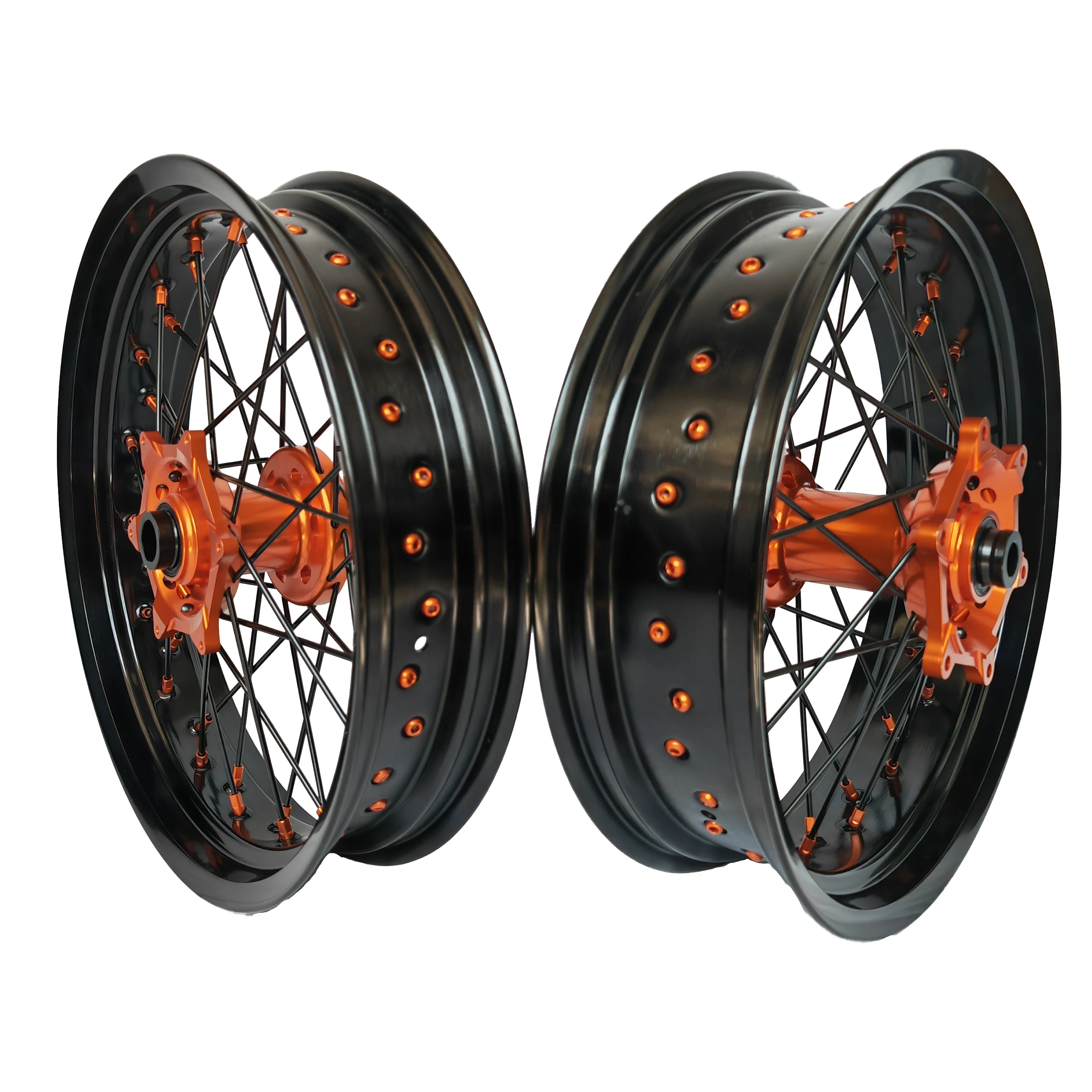 

XC SX SXF XCW XCF EXC-F EXC 300 450 Колеса мотоцикла Supermoto 17*3,5 17*4,5/5,0 Колеса Supermoto для KTM